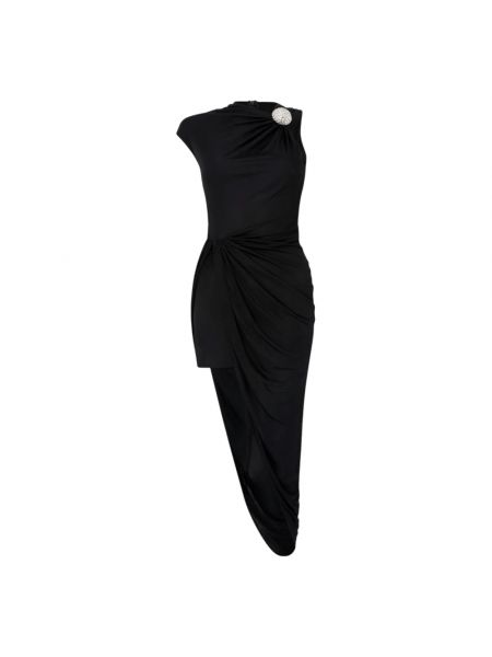Sukienka mini asymetryczna David Koma czarna