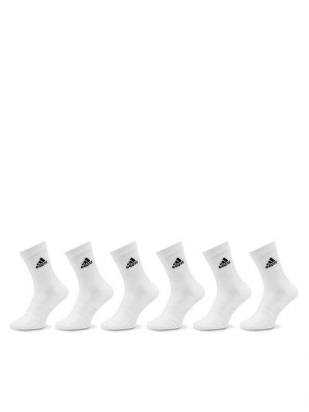Ψηλές κάλτσες Adidas λευκό