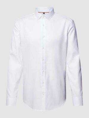 Koszula slim fit w jednolitym kolorze Jake*s biała