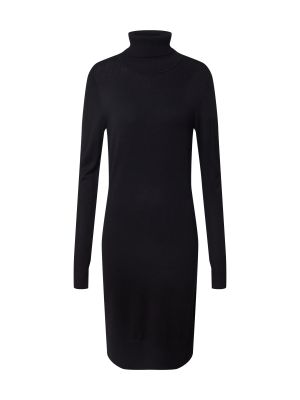 Pletené pletené mini šaty Saint Tropez čierna