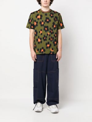 T-krekls ar apdruku ar leoparda rakstu Kenzo