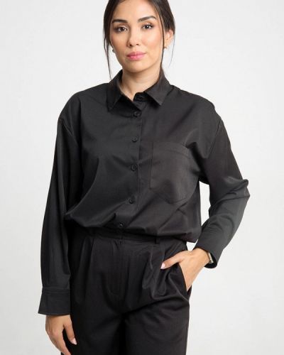 Рубашка с длинным рукавом Veronika Bulgakova, черная