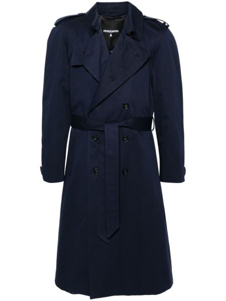 Long manteau Patrizia Pepe bleu