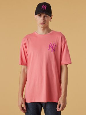 Koszulka New Era różowa