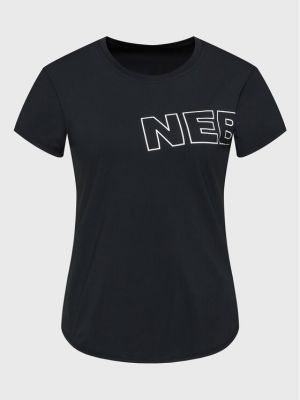 T-shirt Nebbia nero
