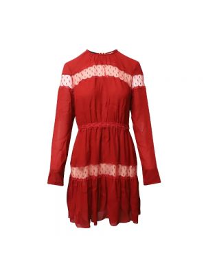 Sukienka z wiskozy Giambattista Valli Pre-owned czerwona