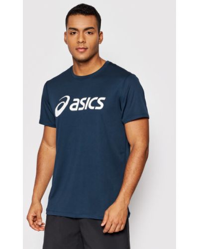 T-shirt Asics bleu