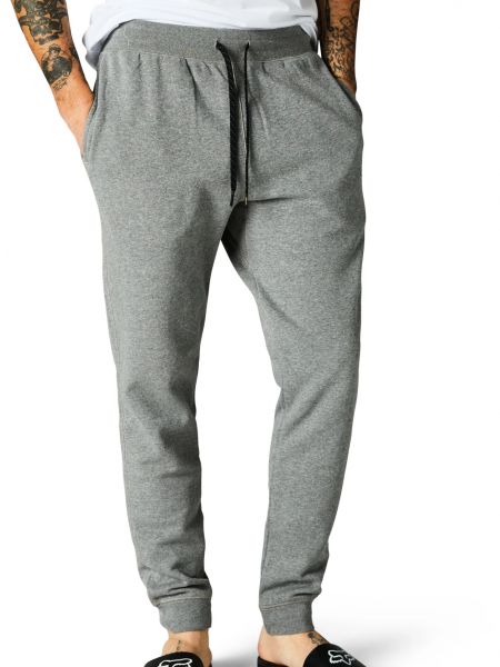 Fleecové sportovní kalhoty Fox šedé