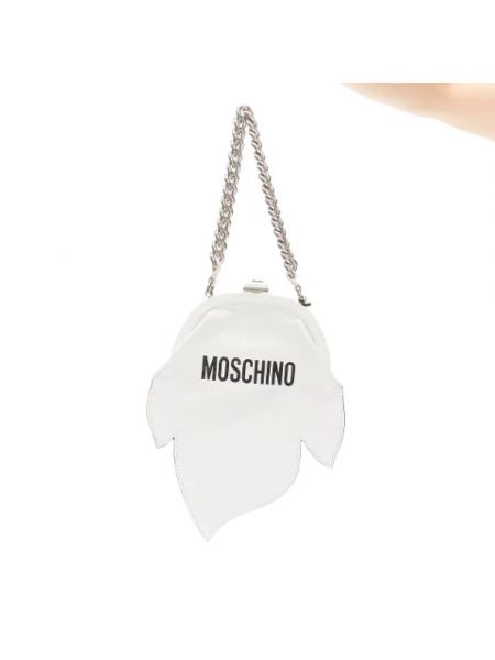 Bolsa de hombro de cuero Moschino Pre-owned