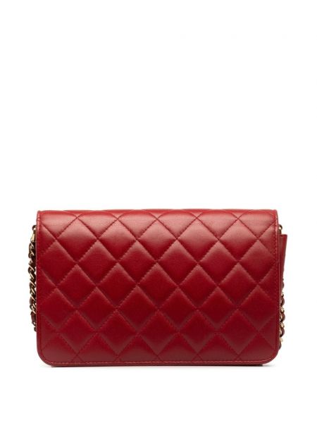 Brosche Chanel Pre-owned rot