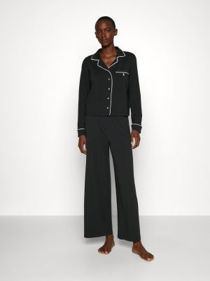 Пижама с длинным рукавом Polo Ralph Lauren черная