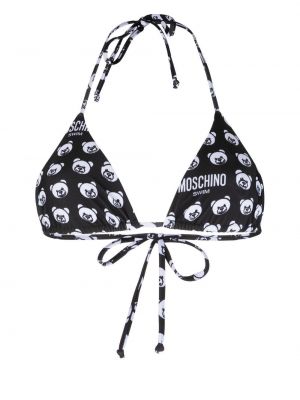 Bikini Moschino svart