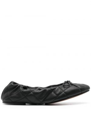 Кожени ниски обувки Polo Ralph Lauren черно