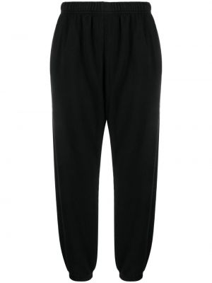 Pantalon de joggings en coton à imprimé Dsquared2 noir