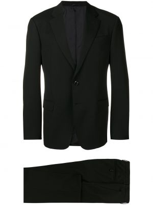 Oprijeta ukrojena obleka Giorgio Armani črna
