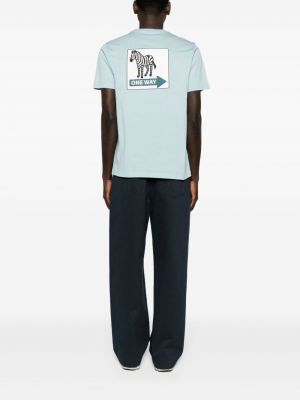 T-shirt mit print mit zebra-muster Ps Paul Smith