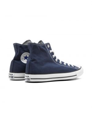Sneakersy w gwiazdy Converse niebieskie