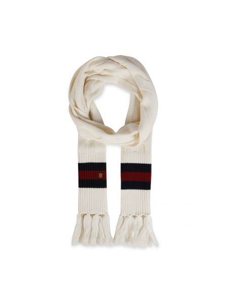 Szal TOMMY HILFIGER - Luxe Cable Scarf AW0AW13840  YBI
