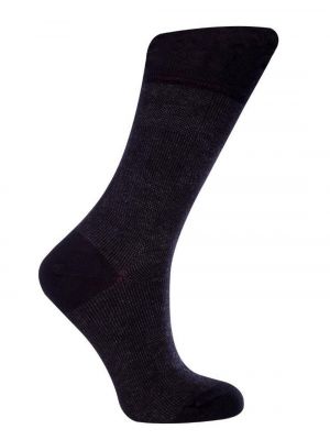 Классические клетчатые хлопковые носки Love Sock Company черные
