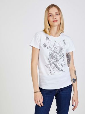 T-krekls ar apdruku Liu Jo balts