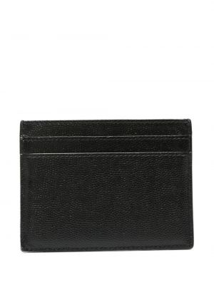 Kožená peněženka Saint Laurent Pre-owned černá
