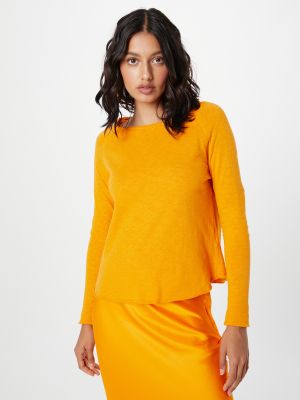 Tricou cu mânecă lungă American Vintage portocaliu