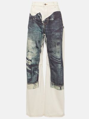 Voľné džínsy s rovným strihom Jean Paul Gaultier