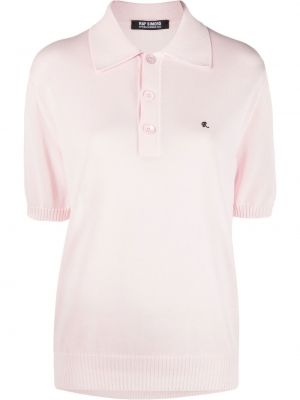 Brodert topp Raf Simons rosa