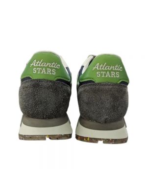 Sneakersy w gwiazdy Atlantic Stars zielone