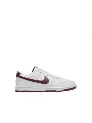 Sneakersy skórzane Nike Dunk białe
