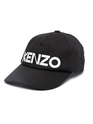 Raštuotas medvilninis kepurė su snapeliu Kenzo