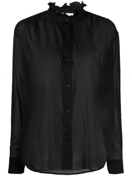 Camicia di cotone Marant étoile nero