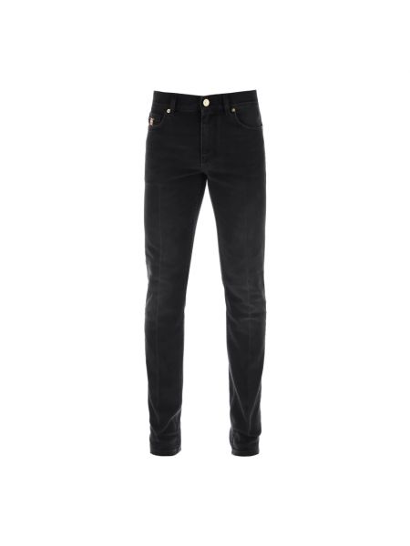 Skinny jeans Versace schwarz
