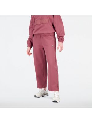 Pantalon en coton New Balance rouge