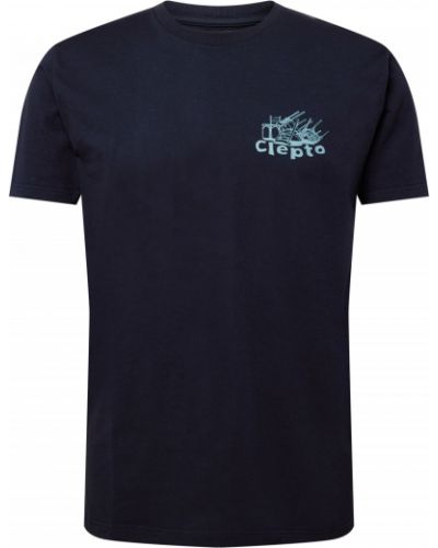 T-shirt Cleptomanicx, blu
