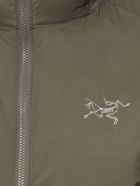 Izolēta jaka ar kapuci Arc'teryx zaļš