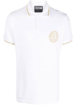 Polo Versace Jeans Couture blanc