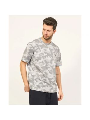 Camiseta de algodón con estampado de camuflaje Armani Exchange