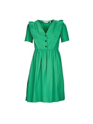 Mini šaty Naf Naf zelené