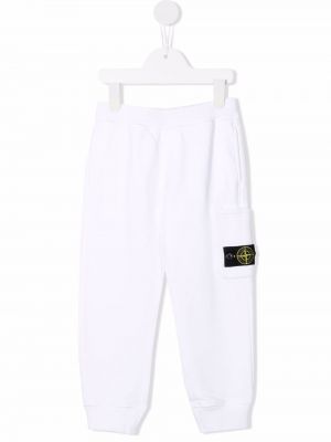 Joggers för tjejer Stone Island Junior vit