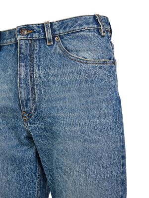 Jeans en coton The Row bleu