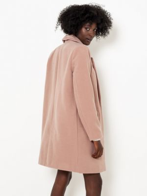 Kabát Camaieu rózsaszín