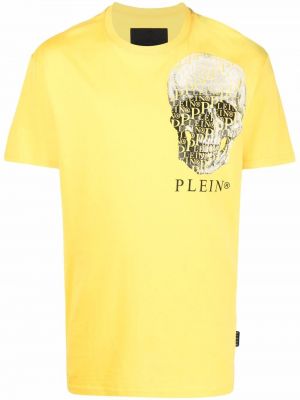 Тениска Philipp Plein жълто