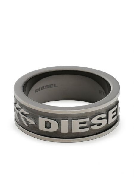 Prsteň Diesel strieborná