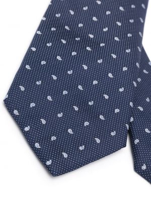 Šilkinis siuvinėtas kaklaraištis Corneliani