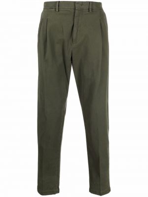 Chino hlače Dell'oglio zelena