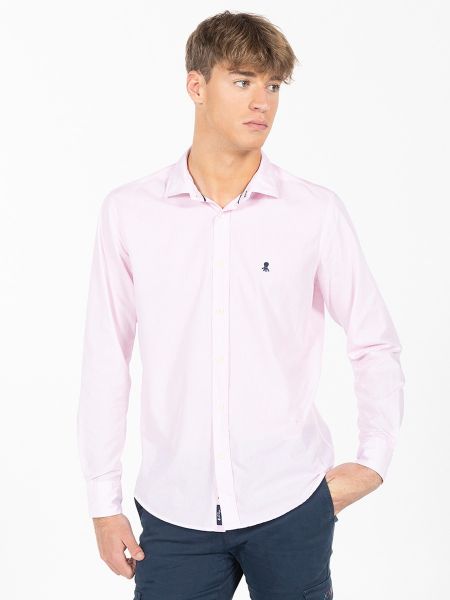 Camisa a cuadros Elpulpo rosa