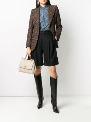 Blazer ajustado Dolce & Gabbana marrón