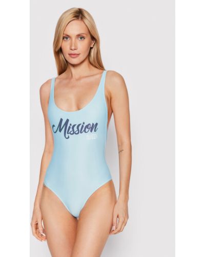 Costum de baie întregi Mission Swim albastru