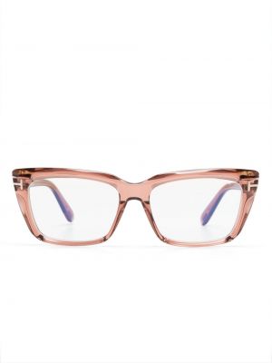 Şeffaf gözlük Tom Ford Eyewear pembe